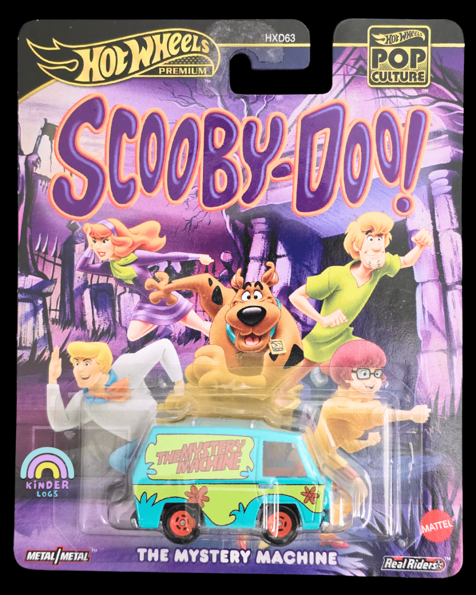 Premium Hot Wheels 'The Mystery Machine' - Scooby - Doo! (Imported) - Kinder Logs