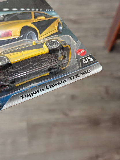 Premium Hot Wheels Toyota Chaser JZX 100 - Fast & Furious (Imported) - Kinder Logs