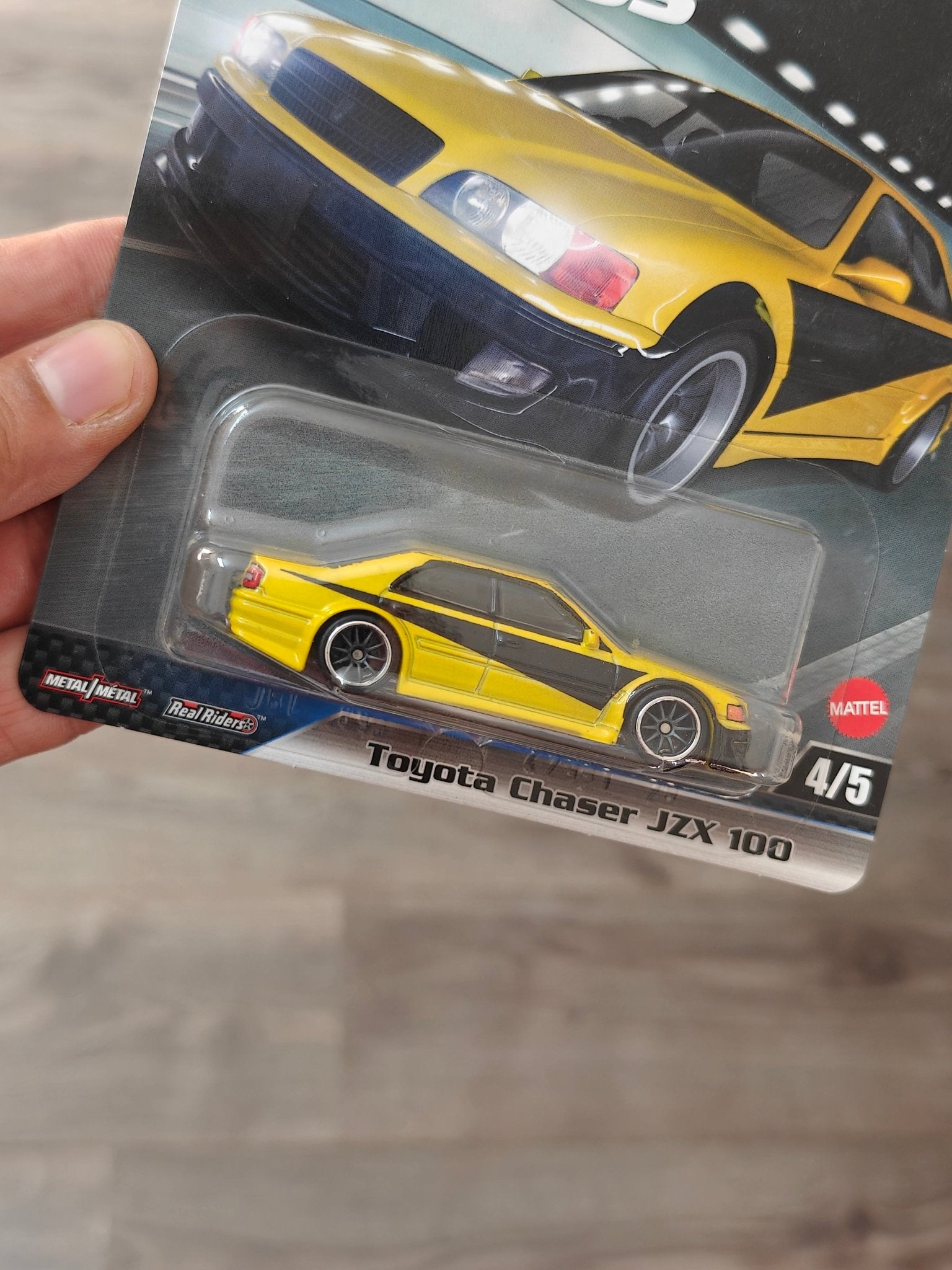 Premium Hot Wheels Toyota Chaser JZX 100 - Fast & Furious (Imported) - Kinder Logs