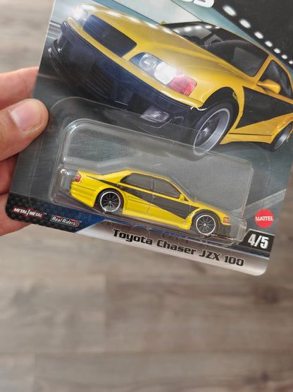 Premium Hot Wheels Toyota Chaser JZX 100 - Fast & Furious (Imported) - Kinder Logs