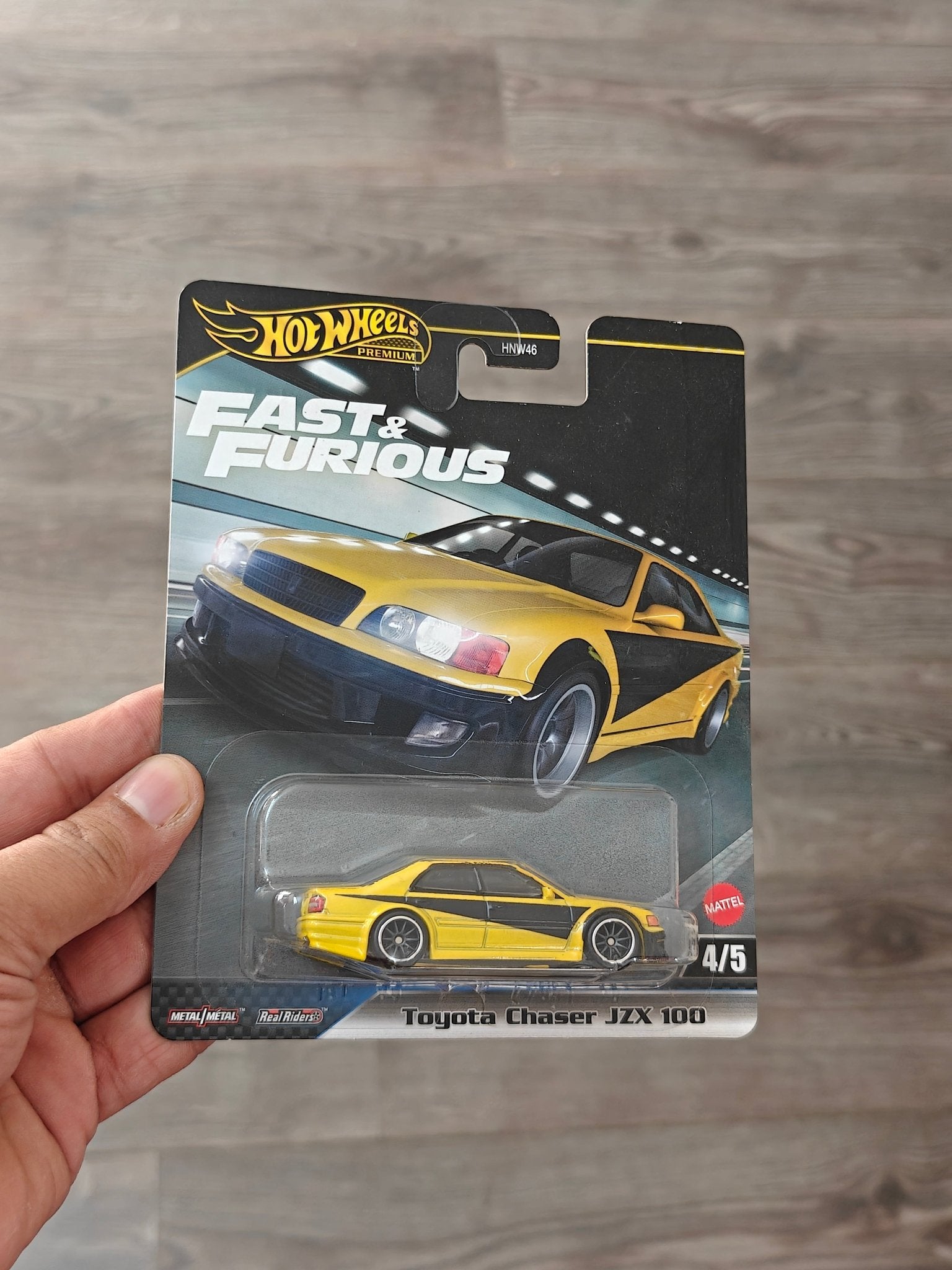 Premium Hot Wheels Toyota Chaser JZX 100 - Fast & Furious (Imported) - Kinder Logs