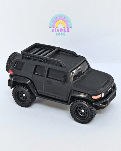 Premium Hot Wheels Toyota FJ Cruiser - Black (Uncarded - New) - Kinder Logs