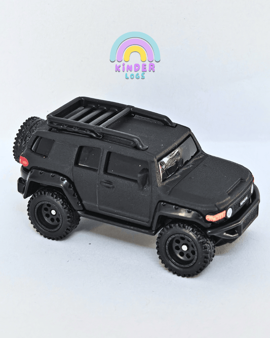 Premium Hot Wheels Toyota FJ Cruiser - Black (Uncarded - New) - Kinder Logs
