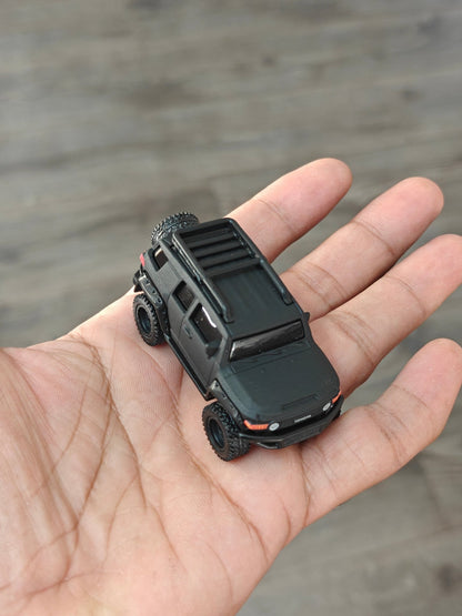Premium Hot Wheels Toyota FJ Cruiser - Black (Uncarded - New) - Kinder Logs