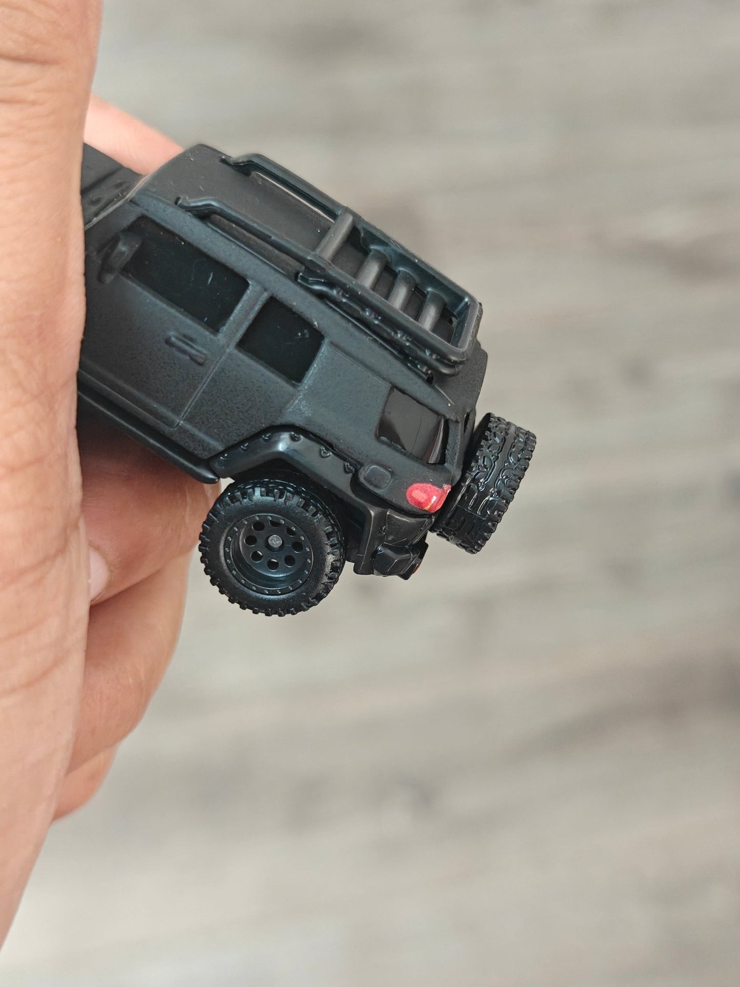 Premium Hot Wheels Toyota FJ Cruiser - Black (Uncarded - New) - Kinder Logs