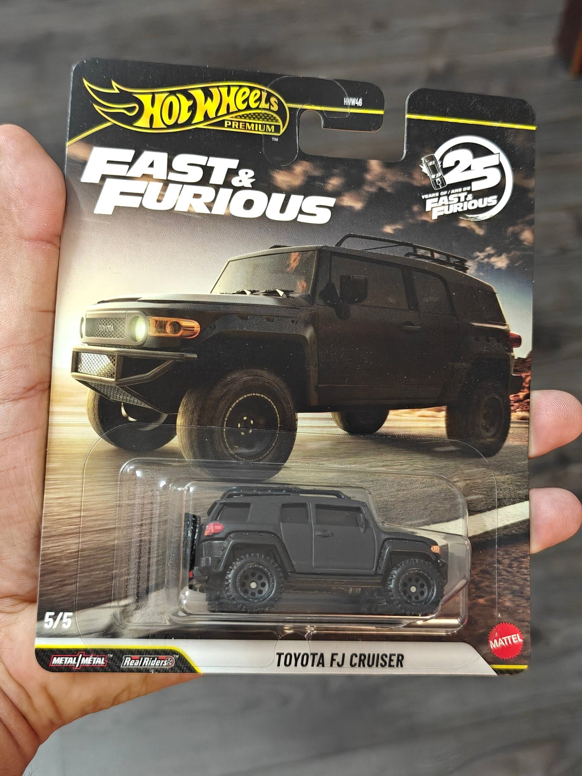 Premium Hot Wheels Toyota FJ Cruiser - F&F (Imported) - Kinder Logs