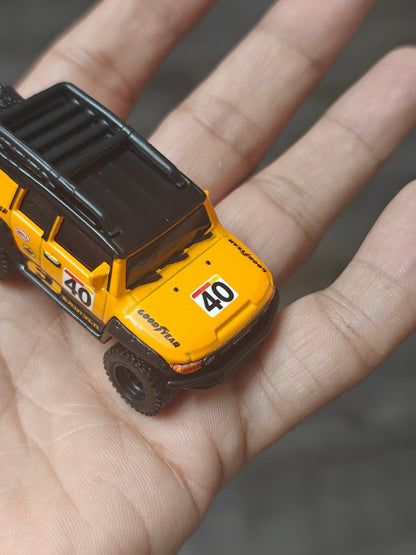 Premium Hot Wheels Toyota FJ Cruiser - Orange (Uncarded - New) - Kinder Logs