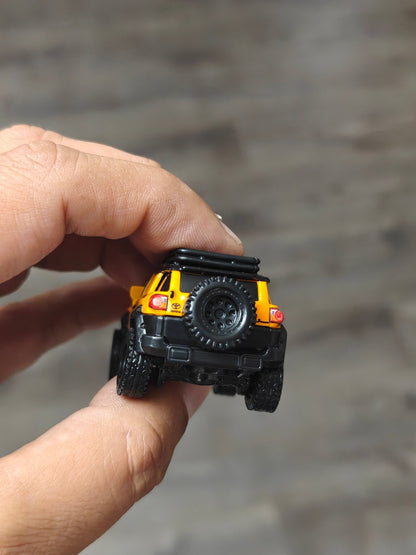 Premium Hot Wheels Toyota FJ Cruiser - Orange (Uncarded - New) - Kinder Logs