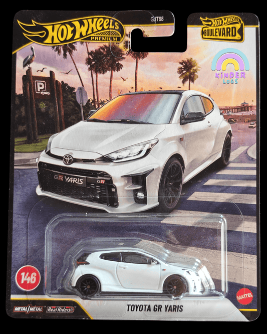 Premium Hot Wheels Toyota GR Yaris - Boulevard 146 (Imported) - Kinder Logs