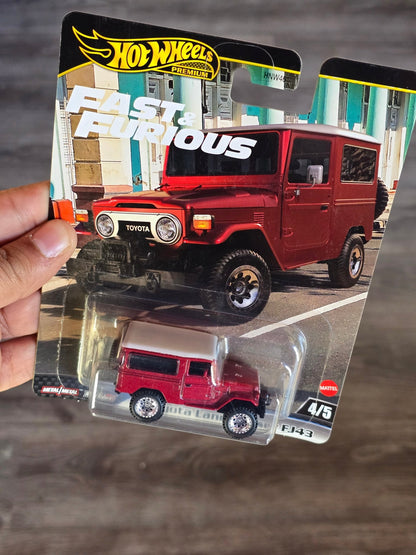 Premium Hot Wheels Toyota Land Cruiser FJ43 - Fast & Furious (Imported) - Kinder Logs
