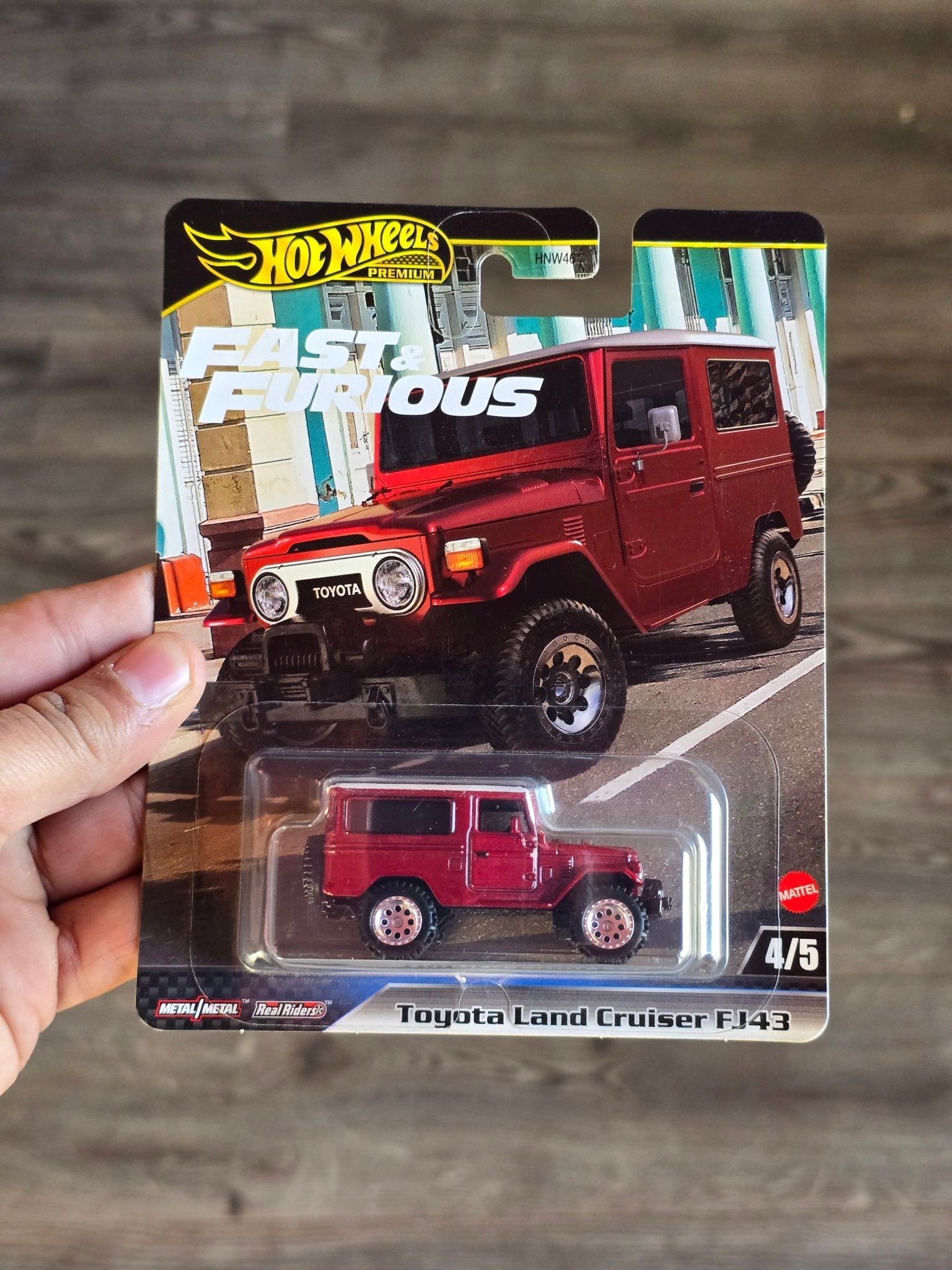 Premium Hot Wheels Toyota Land Cruiser FJ43 - Fast & Furious (Imported) - Kinder Logs