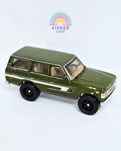 Premium Hot Wheels Toyota Land Cruiser FJ60 (Pre - Owned) - Kinder Logs