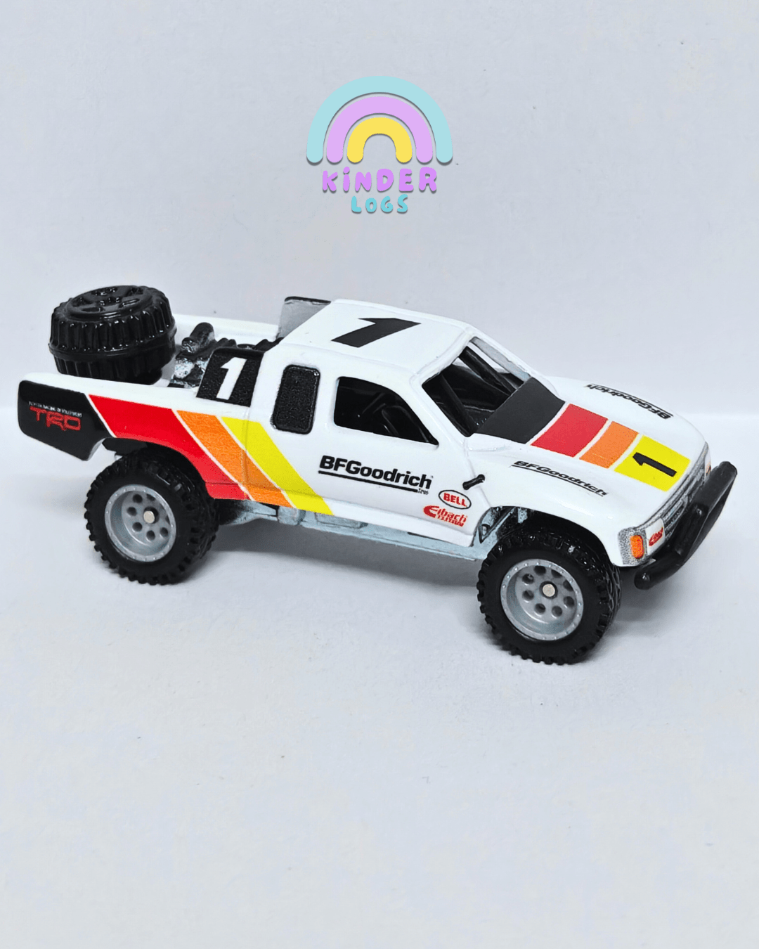 Premium Hot Wheels Toyota Off - Road Truck TRD BFGoodrich (Uncarded - New) - Kinder Logs