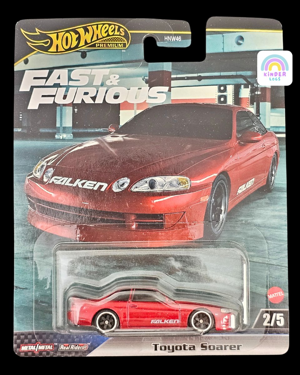 Premium Hot Wheels Toyota Soarer - Fast & Furious - Kinder Logs