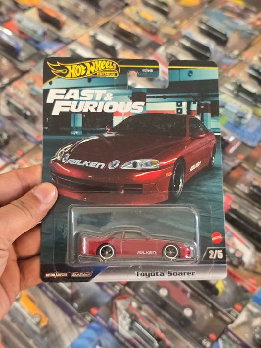 Premium Hot Wheels Toyota Soarer - Fast & Furious (Imported) - Kinder Logs