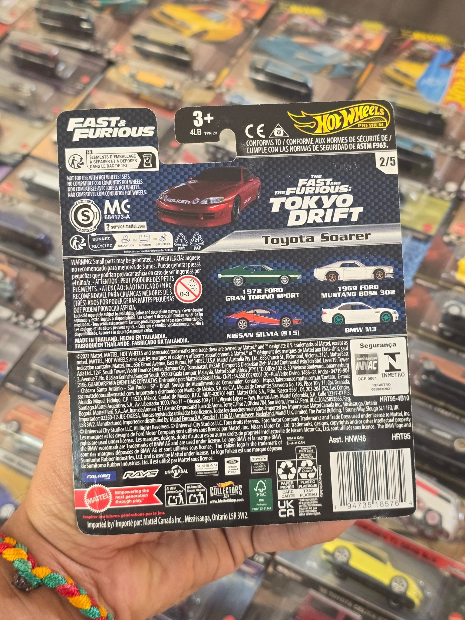 Premium Hot Wheels Toyota Soarer - Fast & Furious (Imported) - Kinder Logs