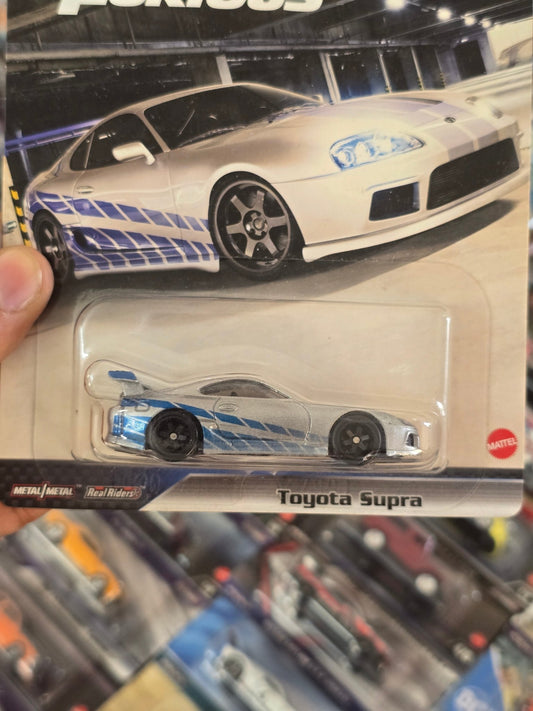 Premium Hot Wheels Toyota Supra - Fast And Furious - Kinder Logs