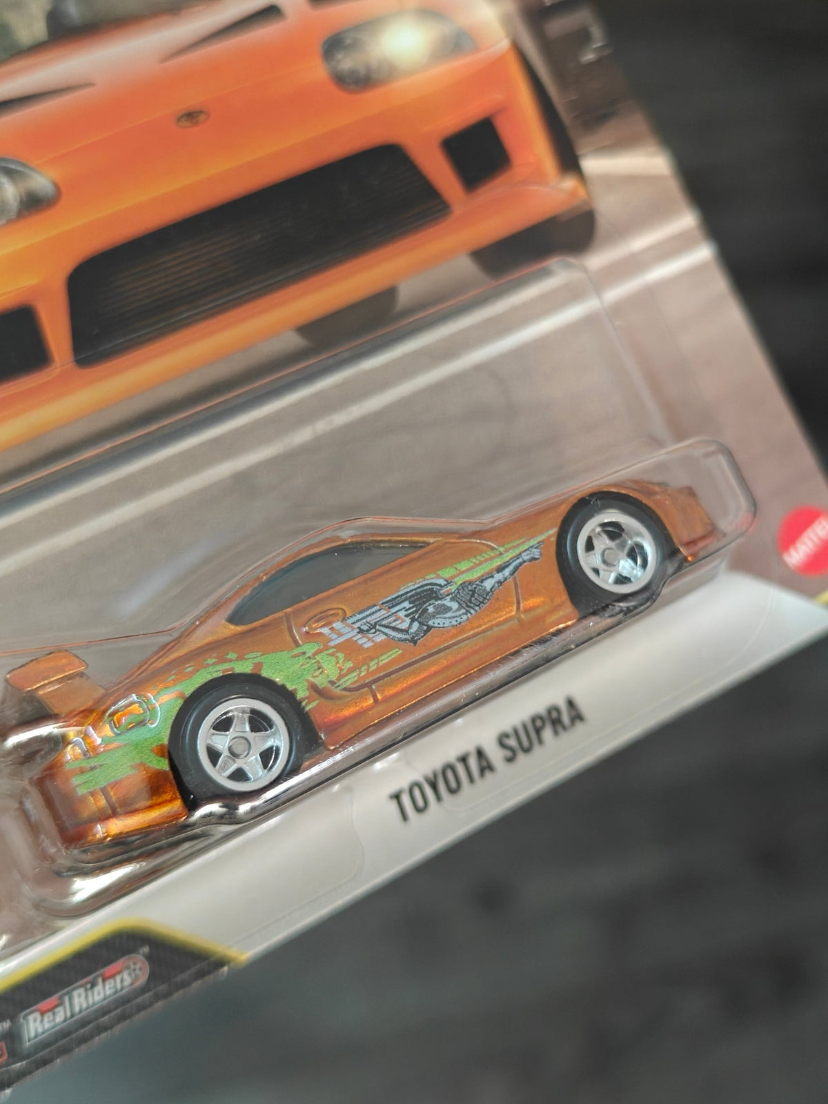Premium Hot Wheels Toyota Supra - Fast & Furious 25 Years (Imported) - Kinder Logs