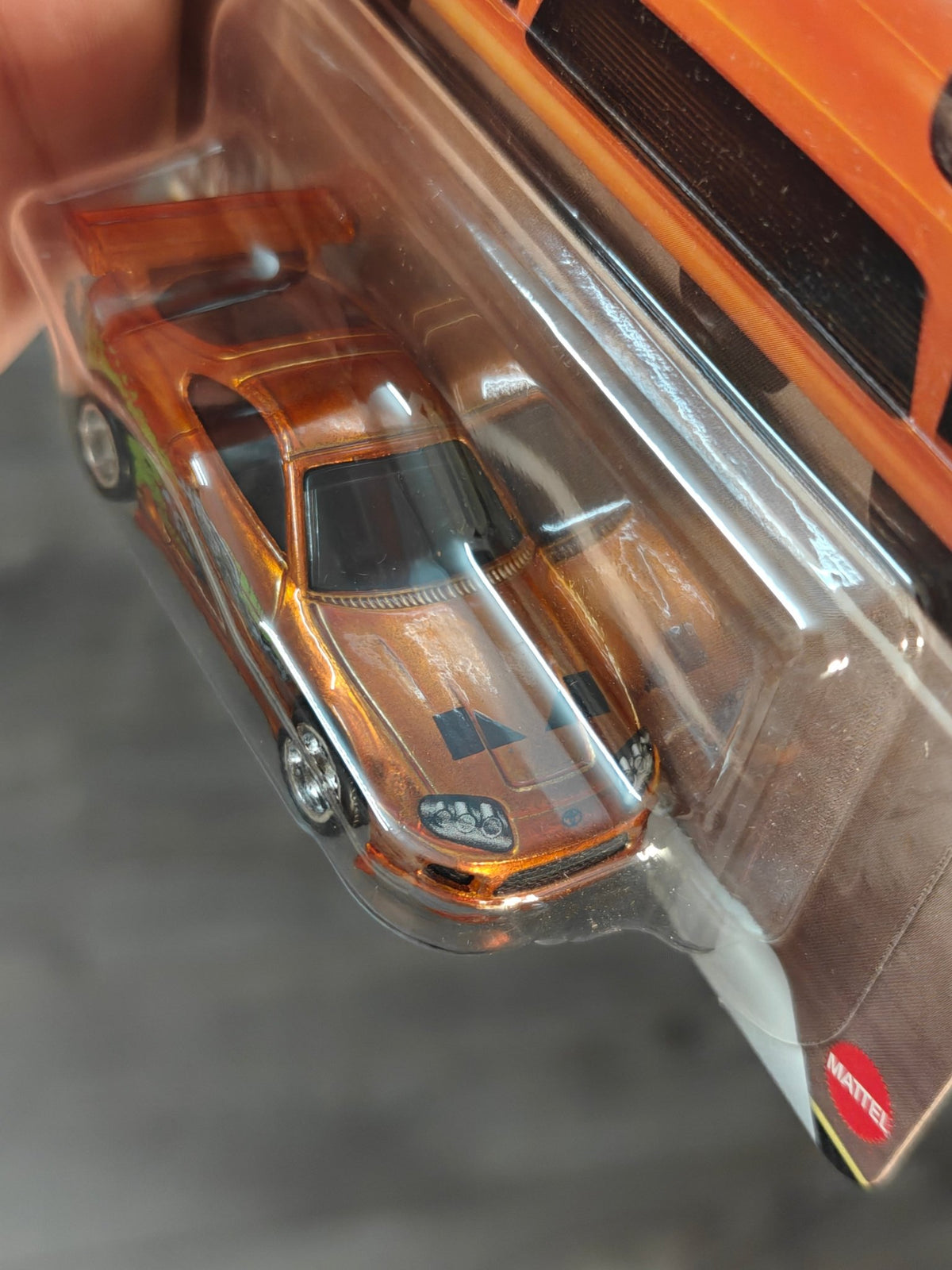 Premium Hot Wheels Toyota Supra - Fast & Furious 25 Years (Imported) - Kinder Logs
