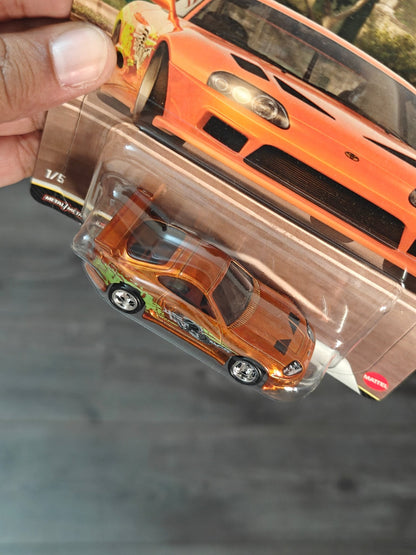 Premium Hot Wheels Toyota Supra - Fast & Furious 25 Years (Imported) - Kinder Logs