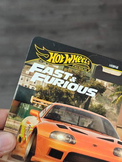 Premium Hot Wheels Toyota Supra - Fast & Furious 25 Years (Imported) - Kinder Logs