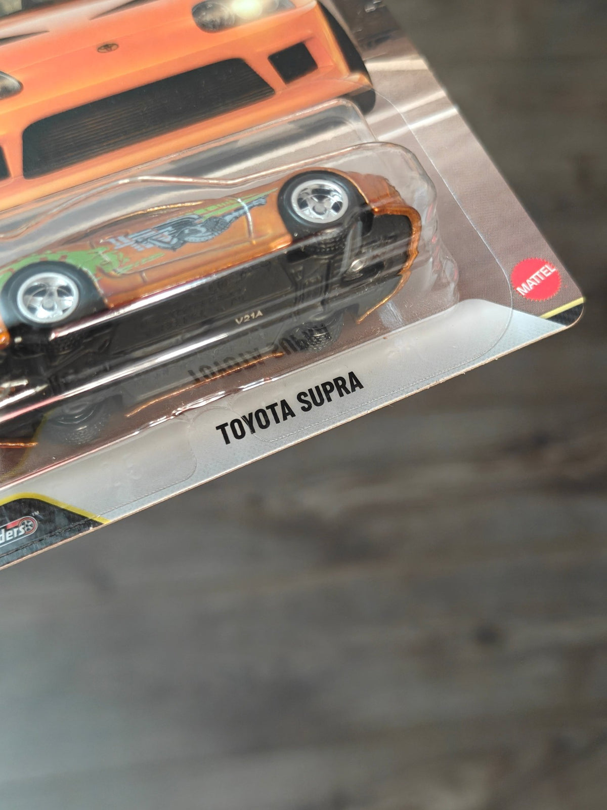 Premium Hot Wheels Toyota Supra - Fast & Furious 25 Years (Imported) - Kinder Logs