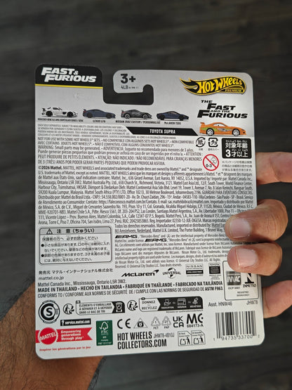 Premium Hot Wheels Toyota Supra - Fast & Furious 25 Years (Imported) - Kinder Logs
