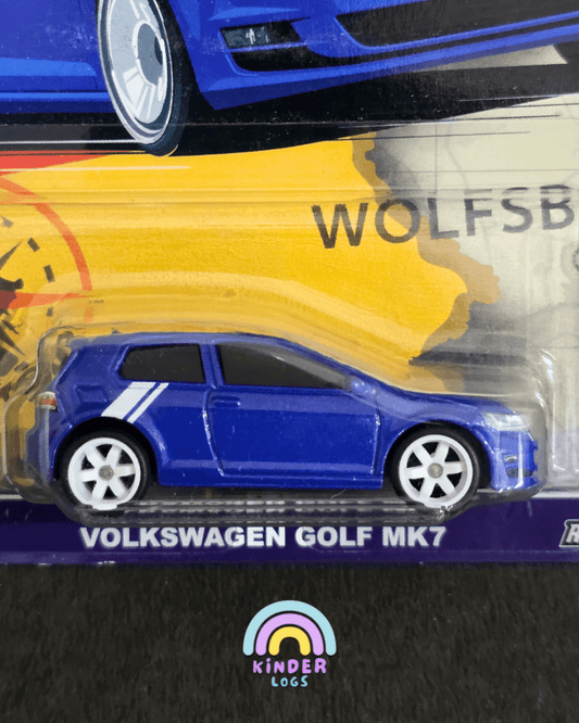 Premium Hot Wheels Volkswagen Golf MK7 (Imported) - Kinder Logs