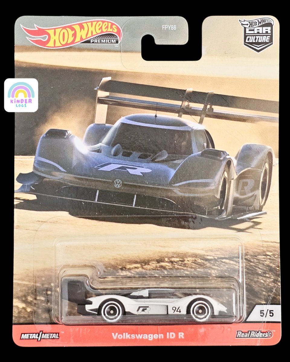 Premium Hot Wheels Volkswagen ID R - Kinder Logs