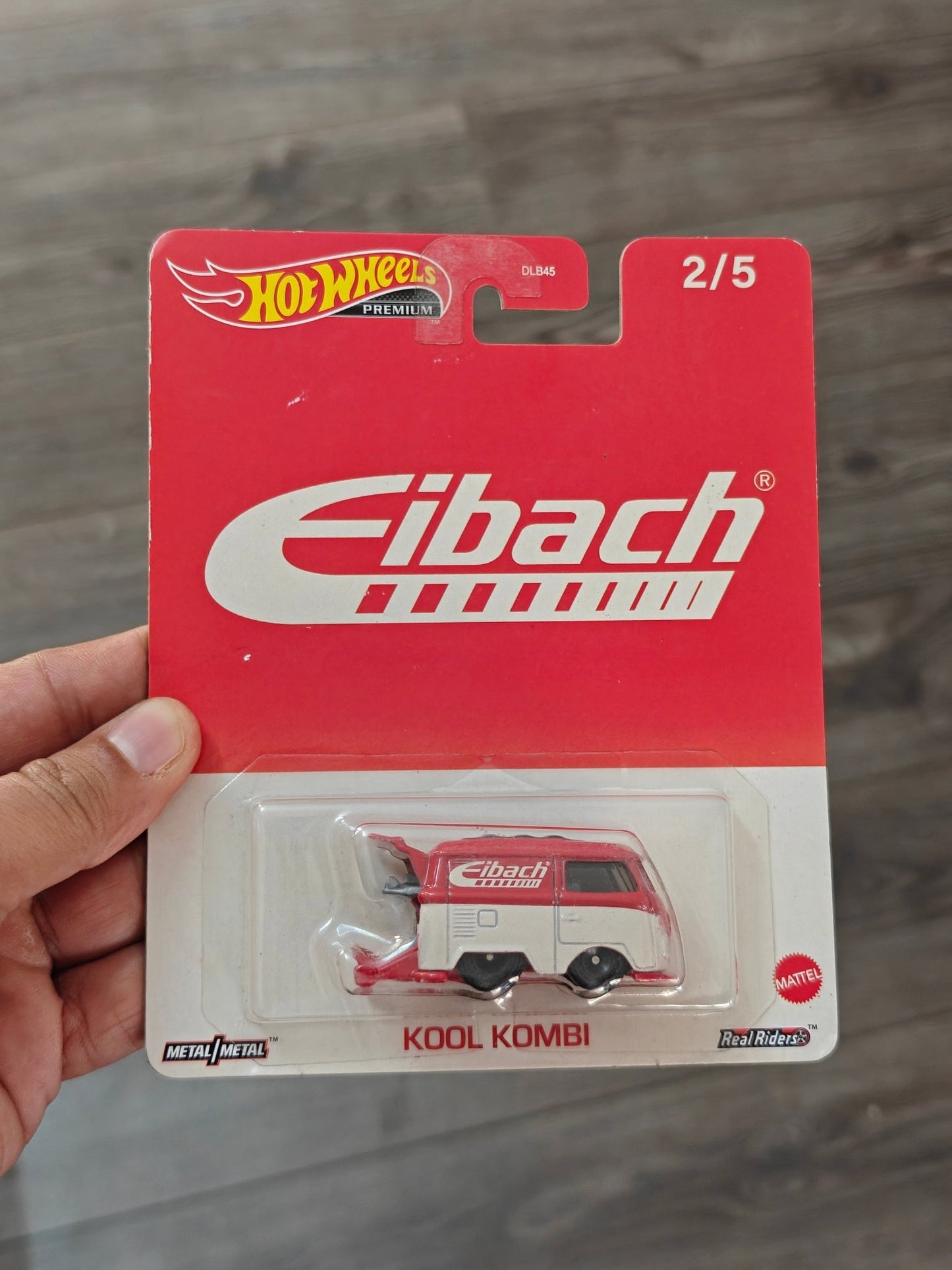 Premium Hot Wheels Volkswagen Kool Kombi Eibach Edition (Imported) - Kinder Logs
