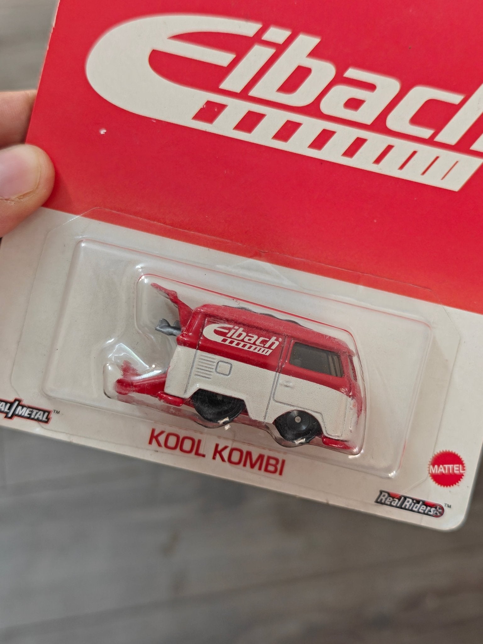 Premium Hot Wheels Volkswagen Kool Kombi Eibach Edition (Imported) - Kinder Logs