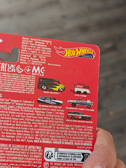 Premium Hot Wheels Volkswagen Kool Kombi Eibach Edition (Imported) - Kinder Logs