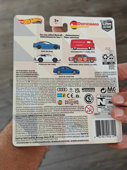Premium Hot Wheels Volkswagen T1 Panel Bus - Deutschland Design (Imported) - Kinder Logs