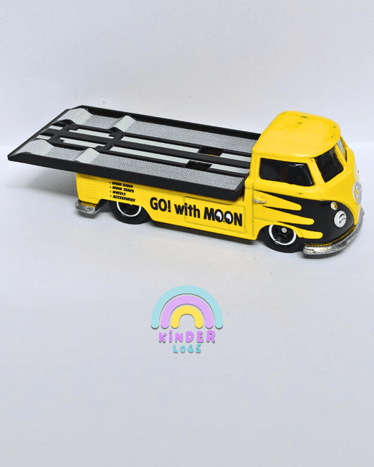 Premium Hot Wheels Volkswagen T1 Pickup "Moon Eyes" (Pre - Owned) - Kinder Logs