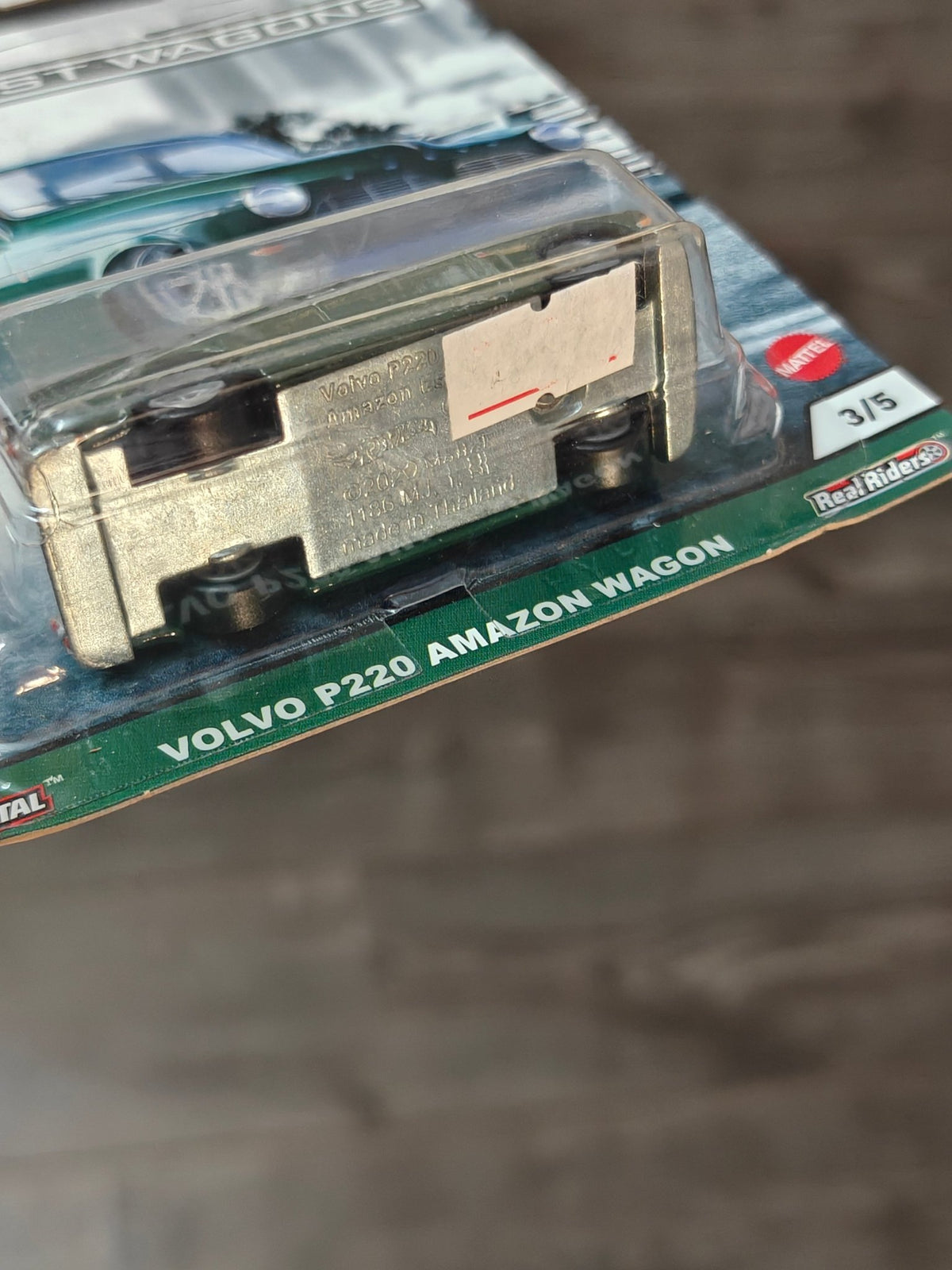 Premium Hot Wheels Volvo P220 Amazon Wagon - Fast Wagons (Imported) - Kinder Logs