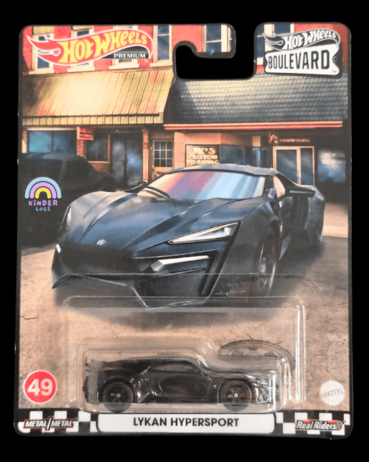 Premium Hot Wheels W Motors Lykan Hypersport - Boulevard 49 - Kinder Logs