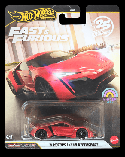 Premium Hot Wheels W Motors Lykan Hypersport - Fast And Furious (Imported) - Kinder Logs