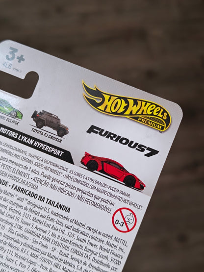 Premium Hot Wheels W Motors Lykan Hypersport - Fast And Furious (Imported) - Kinder Logs