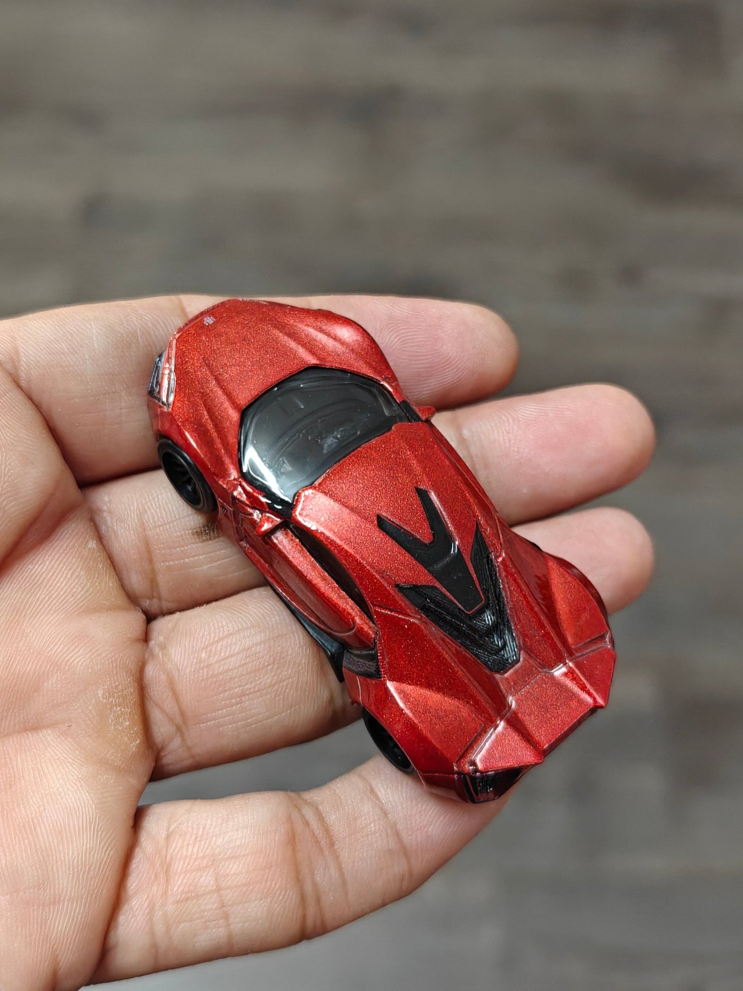 Premium Hot Wheels W Motors Lykan Hypersport - Red (Uncarded - New) - Kinder Logs