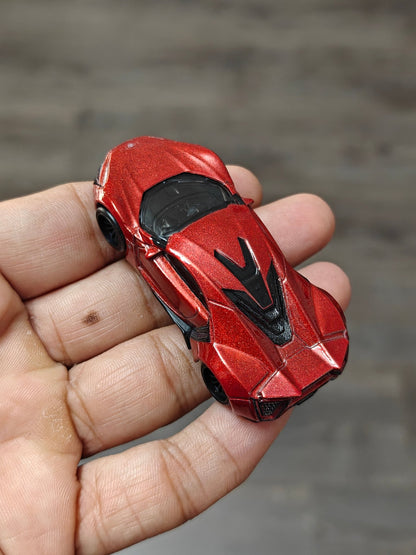 Premium Hot Wheels W Motors Lykan Hypersport - Red (Uncarded - New) - Kinder Logs