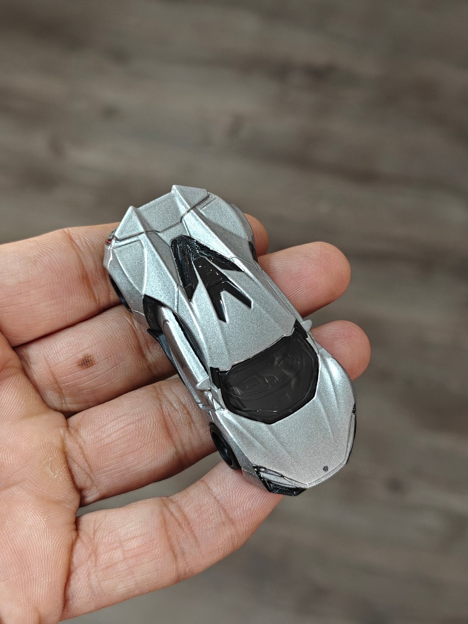 Premium Hot Wheels W Motors Lykan Hypersport - Silver (Uncarded - New) - Kinder Logs