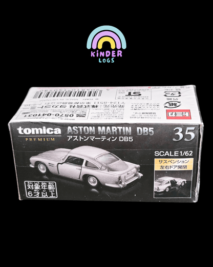 Premium Tomica Aston Martin DB5 (Tomica 35) - Kinder Logs