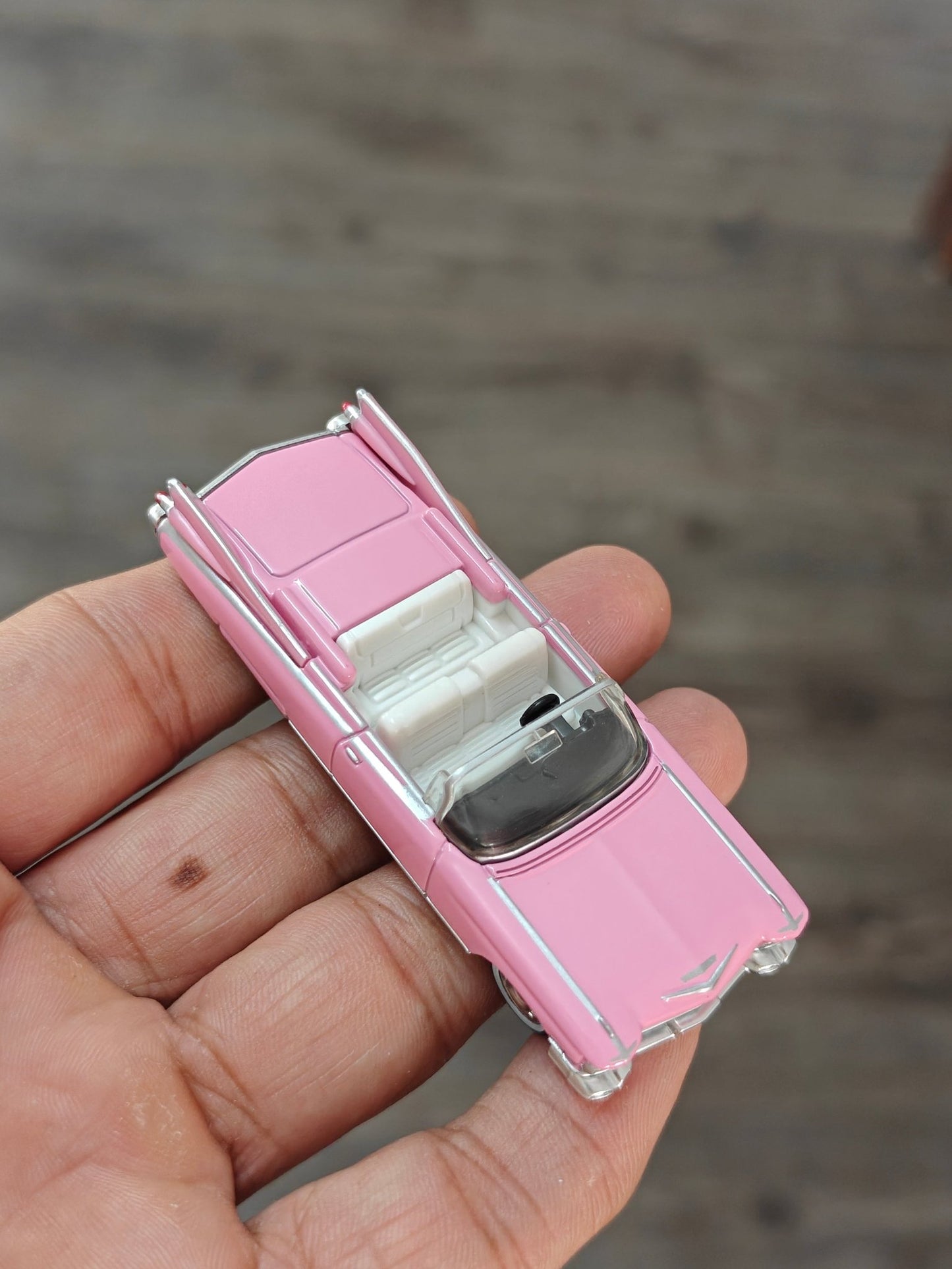 Premium Tomica Cadillac Eldorado Biarritz - Pink (Open Box) - Kinder Logs