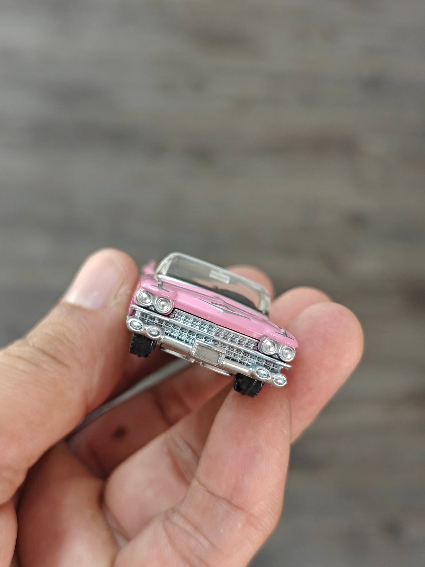 Premium Tomica Cadillac Eldorado Biarritz - Pink (Open Box) - Kinder Logs