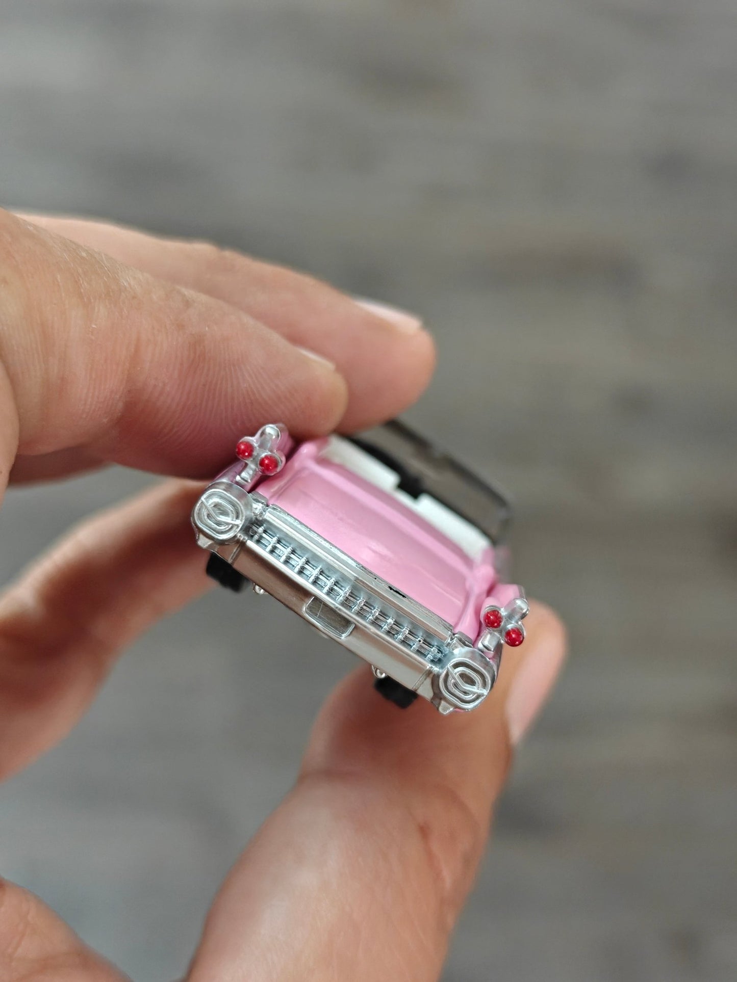 Premium Tomica Cadillac Eldorado Biarritz - Pink (Open Box) - Kinder Logs