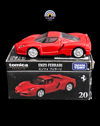 Premium Tomica Enzo Ferrari - Red Color (20) - Kinder Logs