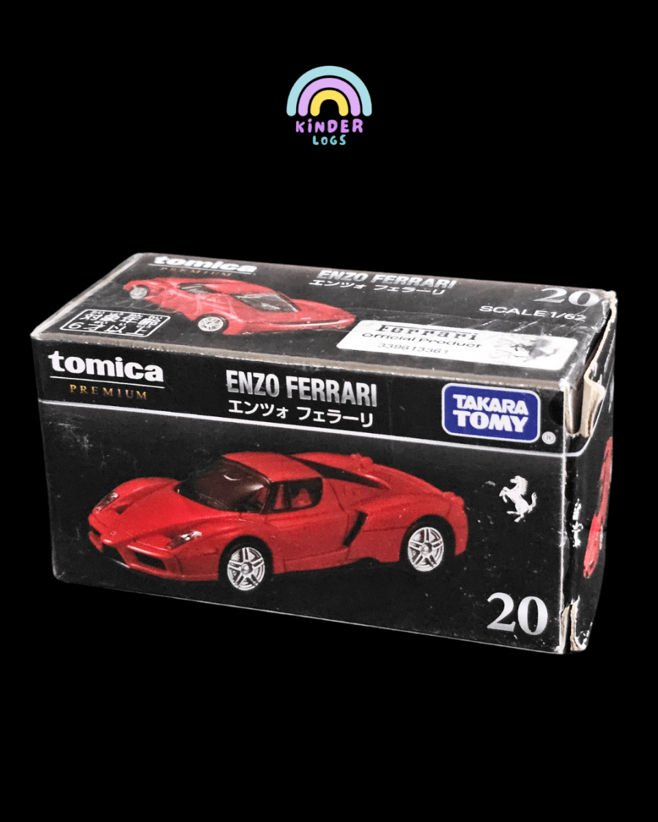 Premium Tomica Enzo Ferrari - Red Color (20) - Kinder Logs