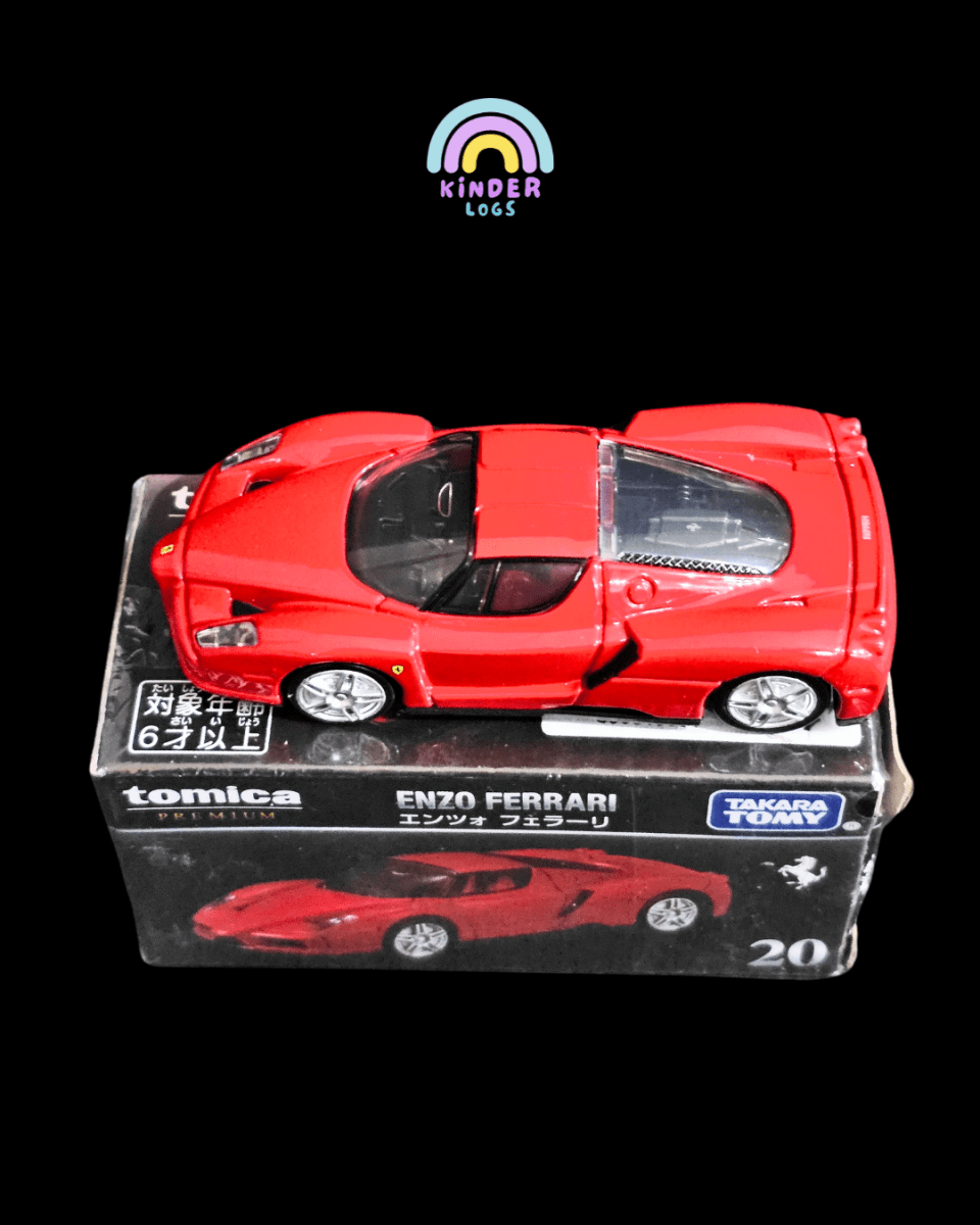 Premium Tomica Enzo Ferrari - Red Color (20) - Kinder Logs