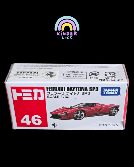 Premium Tomica Ferrari Daytona SP3 (Tomica 46) - Kinder Logs