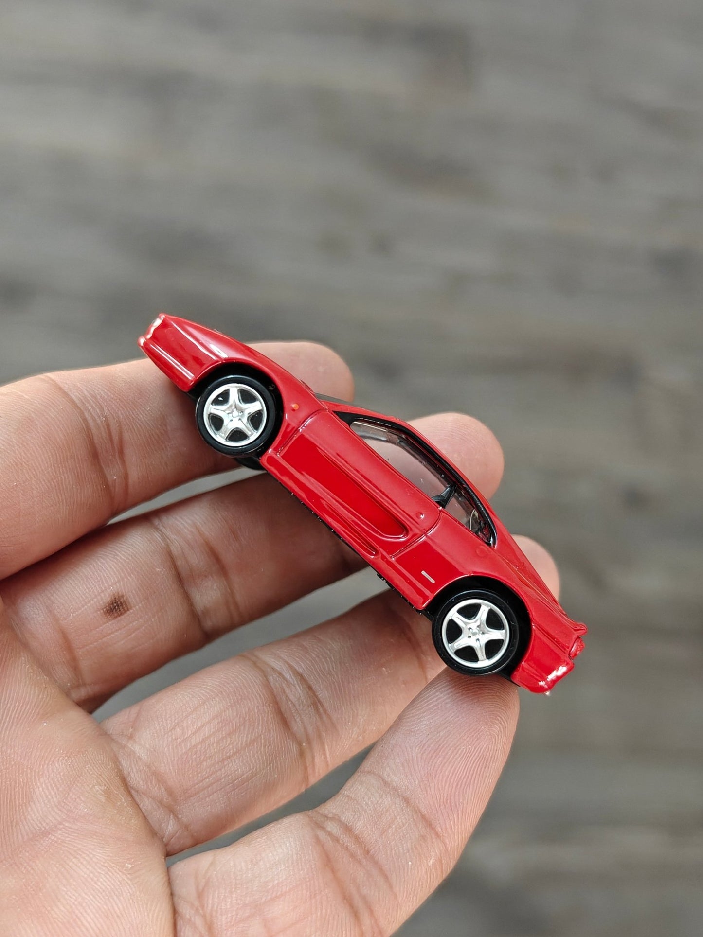Premium Tomica Ferrari F355 - Red (Open Box) - Kinder Logs